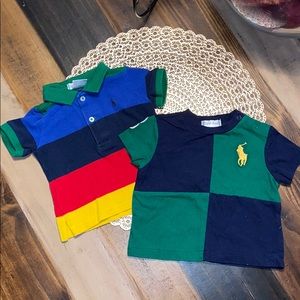 2 Ralph Lauren boys Shirt